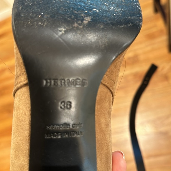 Hermes suede boots - Picture 4 of 5